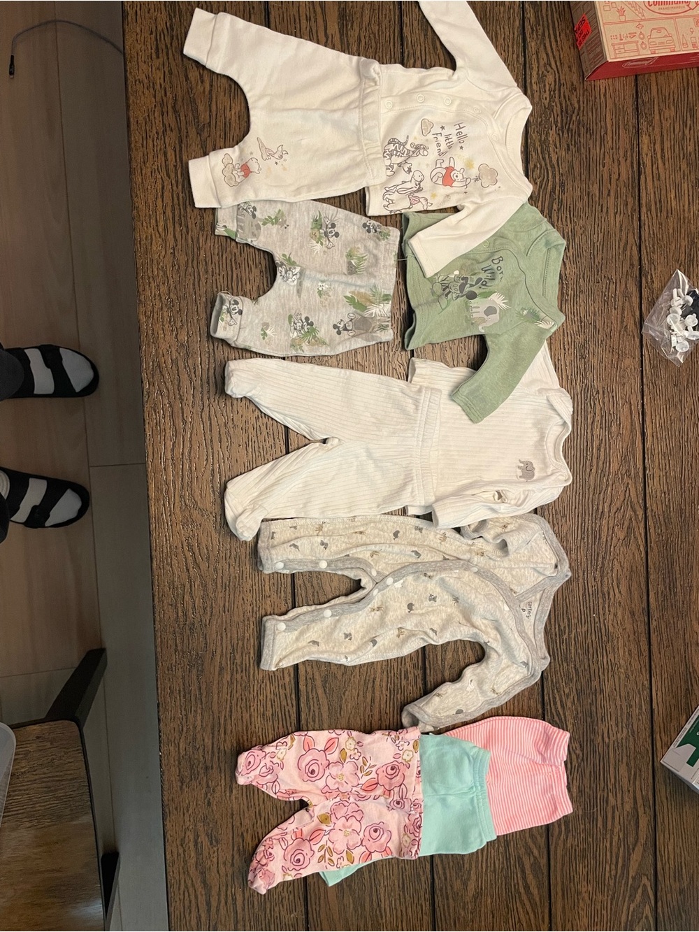 Premie baby clothes bundle- Disney, Carter’s